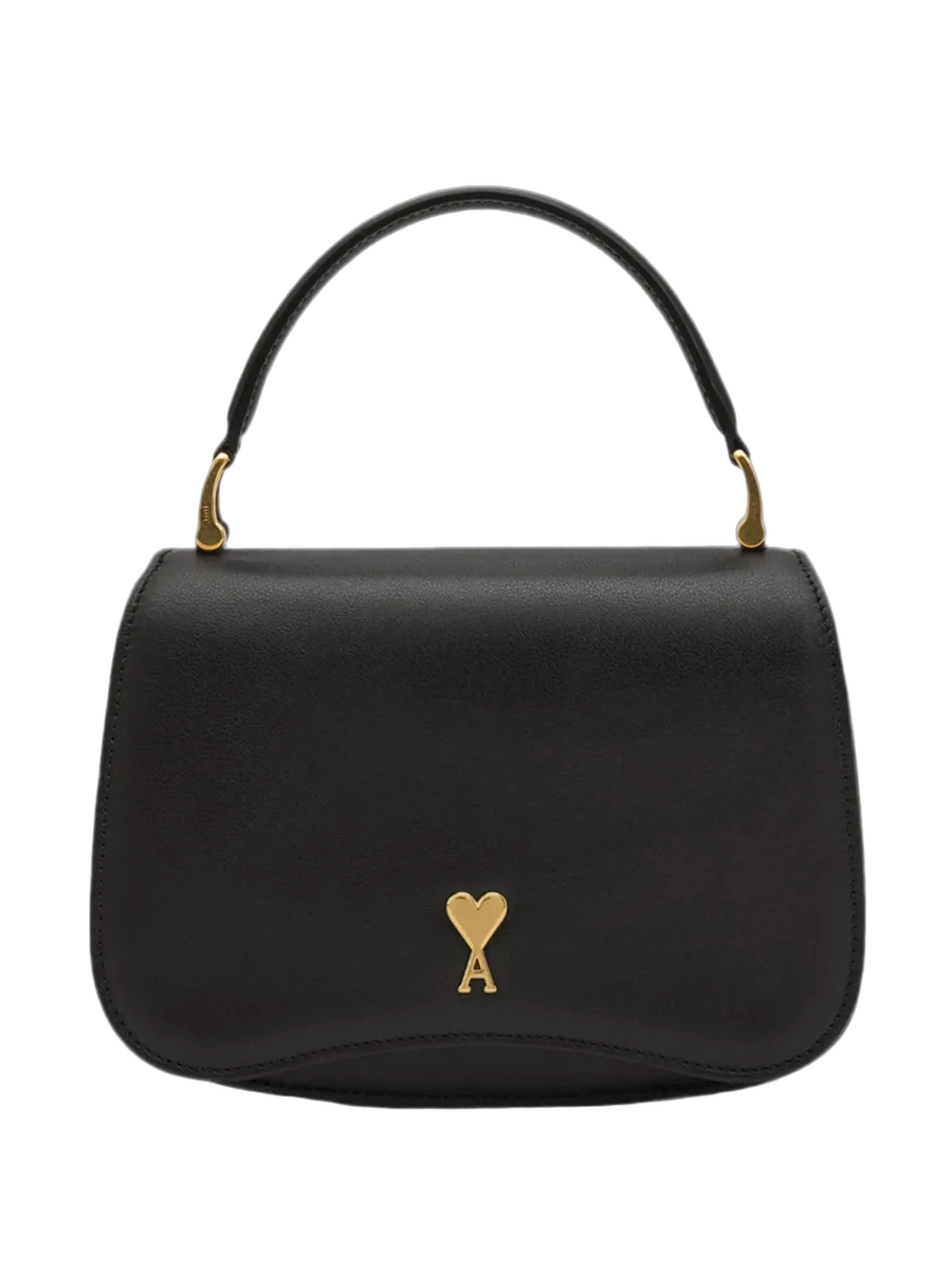 아미 AMI Paris Black Cowhide Leather Paris Paris Top Handle Bag 제품 사진 아미 AMI Paris Black Cowhide Leather Paris Paris Top Handle Bag 제품 사진