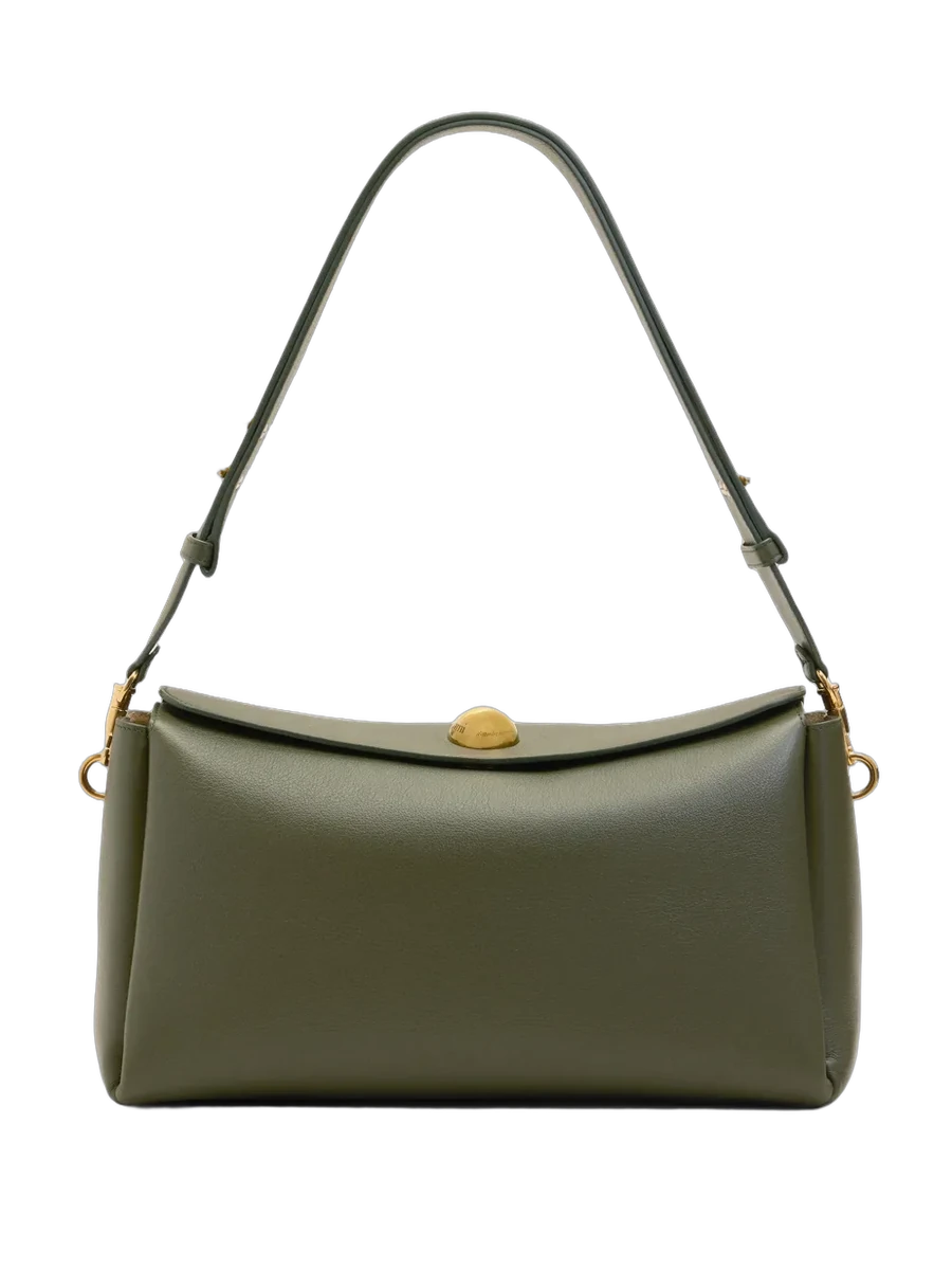 아미 AMI Paris Cow Leather Carrousel Medium Bag 제품 사진 아미 AMI Paris Cow Leather Carrousel Medium Bag 제품 사진