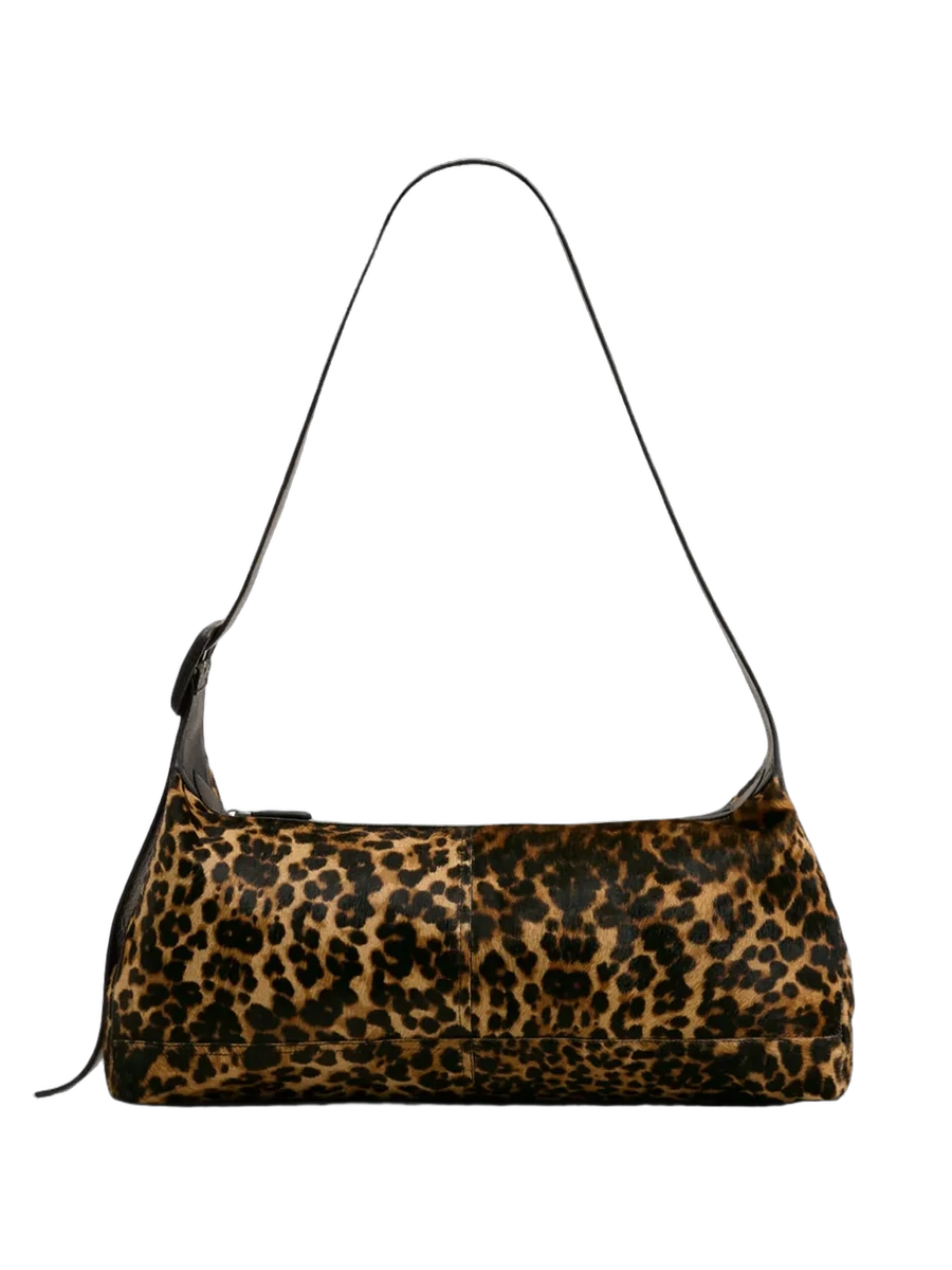 아미 AMI Paris Small Cowhide Leather leopard-printed Etienne Crossbody Bag 제품 사진 아미 AMI Paris Small Cowhide Leather leopard-printed Etienne Crossbody Bag 제품 사진