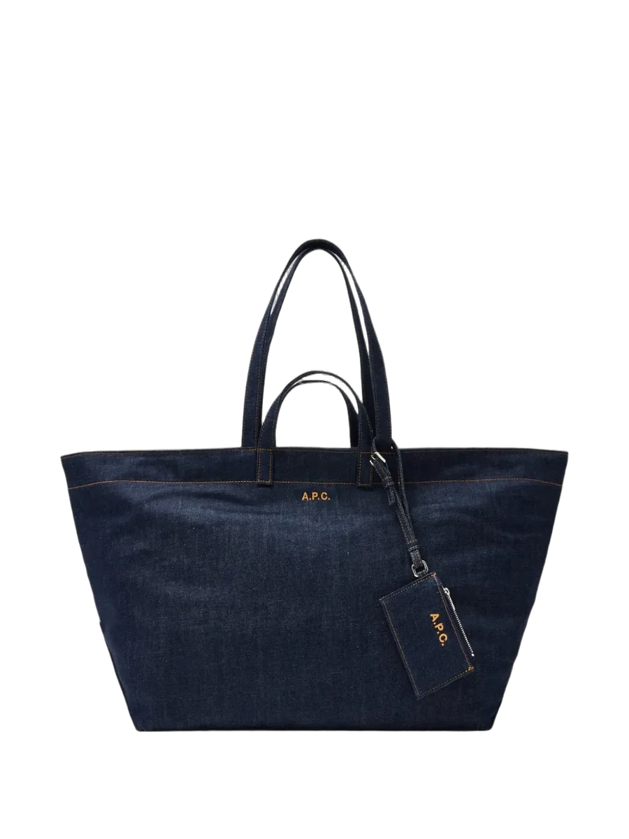 아페쎄 A.P.C. Le Drummer denim-effect Tote Bag 제품 사진 아페쎄 A.P.C. Le Drummer denim-effect Tote Bag 제품 사진