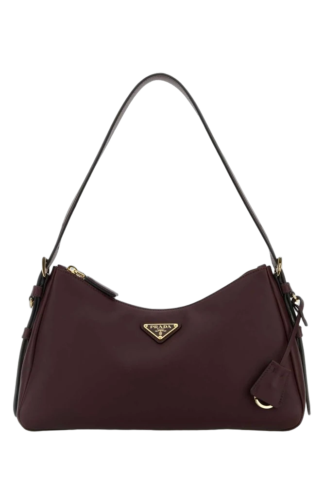 Prada Aimée 지퍼 미디엄 숄더백