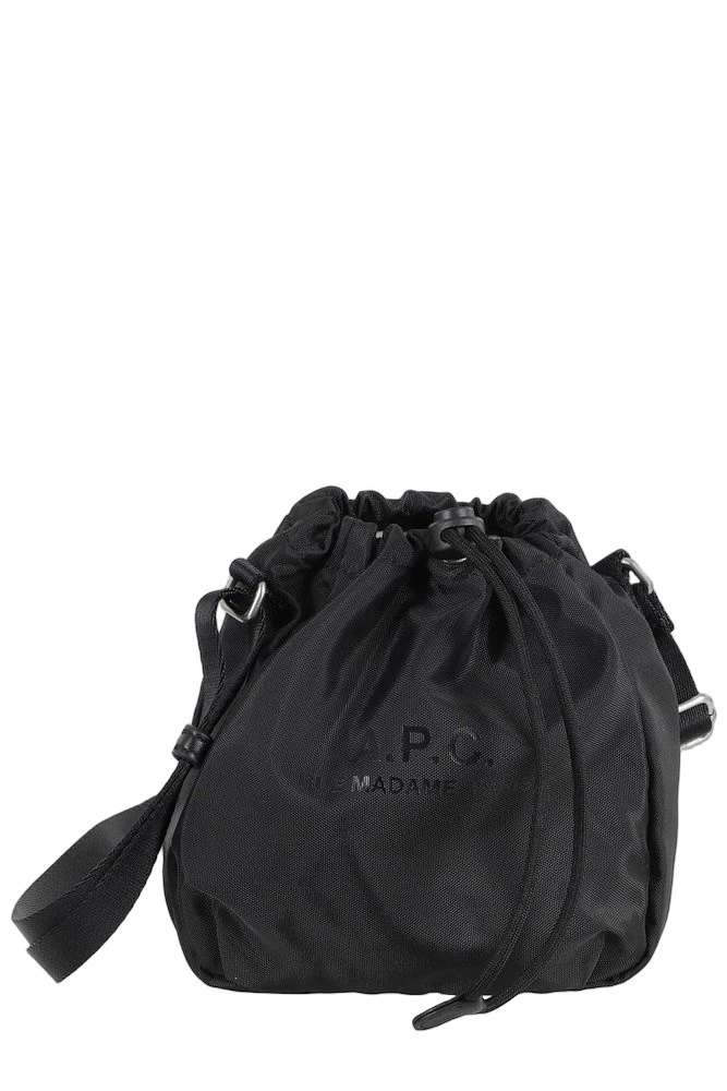 A.P.C. 백스테이지 드로스트링 숄더백
