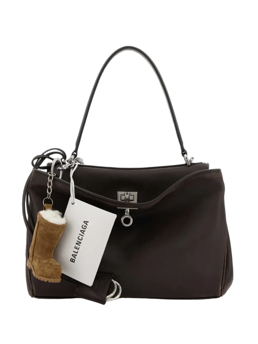 발렌시아가 Balenciaga Small Rodeo charm-detail Tote Bag 제품 사진 발렌시아가 Balenciaga Small Rodeo charm-detail Tote Bag 제품 사진