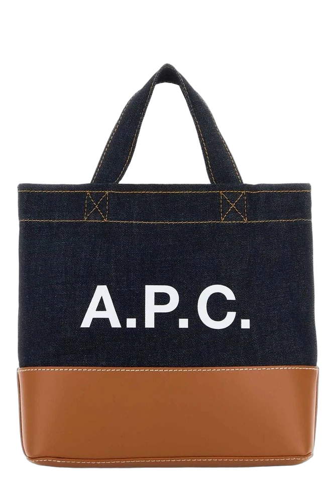 아페쎄 A.P.C. 데님 미니 악셀 토트백 제품 사진 아페쎄 A.P.C. 데님 미니 악셀 토트백 제품 사진