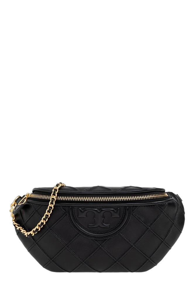 Tory Burch 플레밍 로고 엠보싱 벨트 백