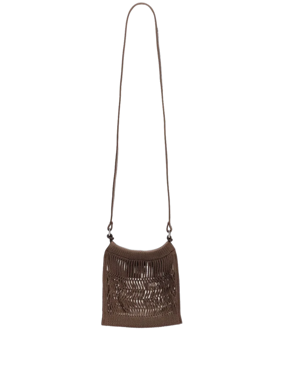 LEMAIRE Mini Crossbody Filt Net Bag
