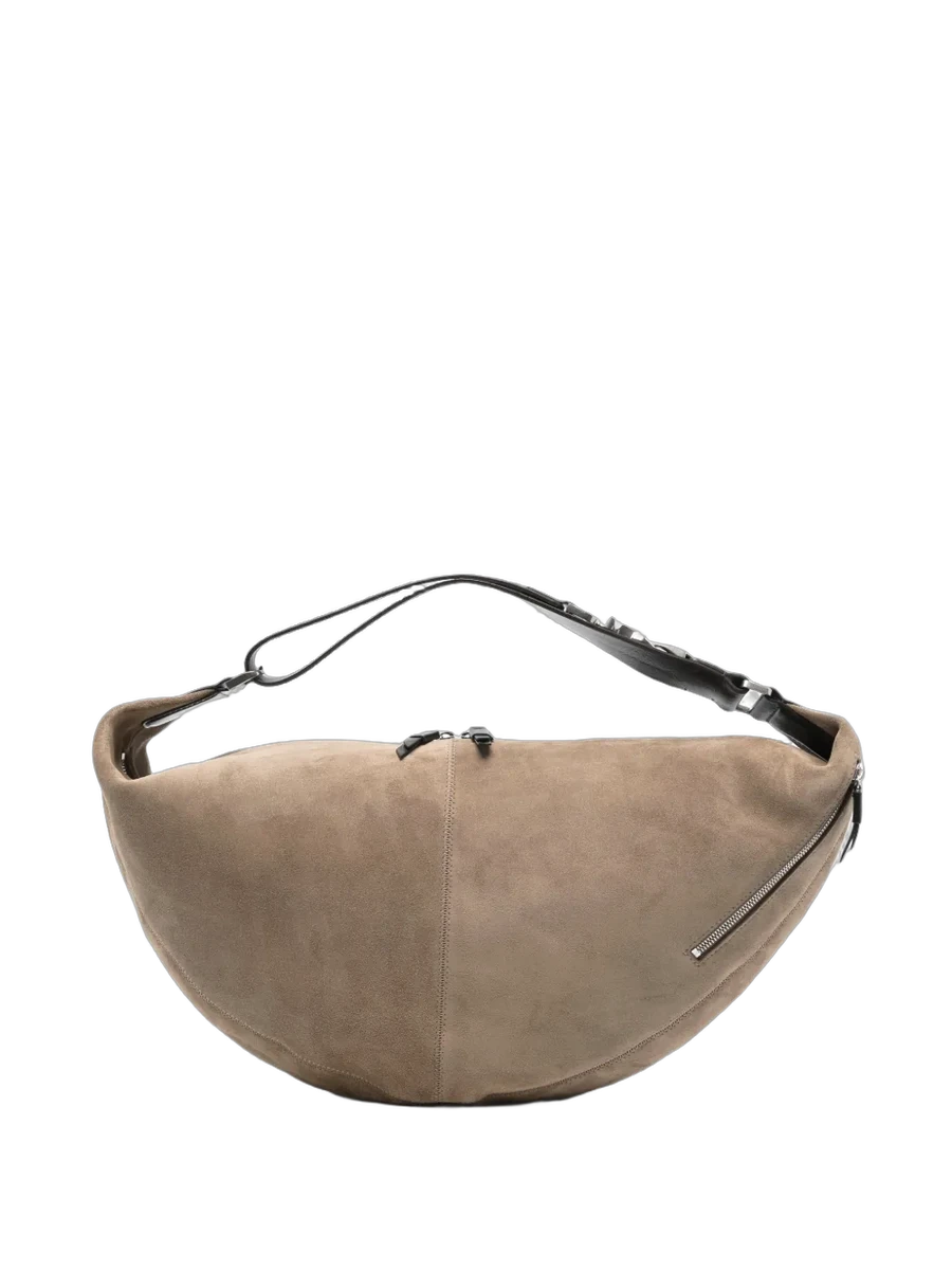 르메르 LEMAIRE Quiver Clip Bag In Suede Leather 제품 사진 르메르 LEMAIRE Quiver Clip Bag In Suede Leather 제품 사진