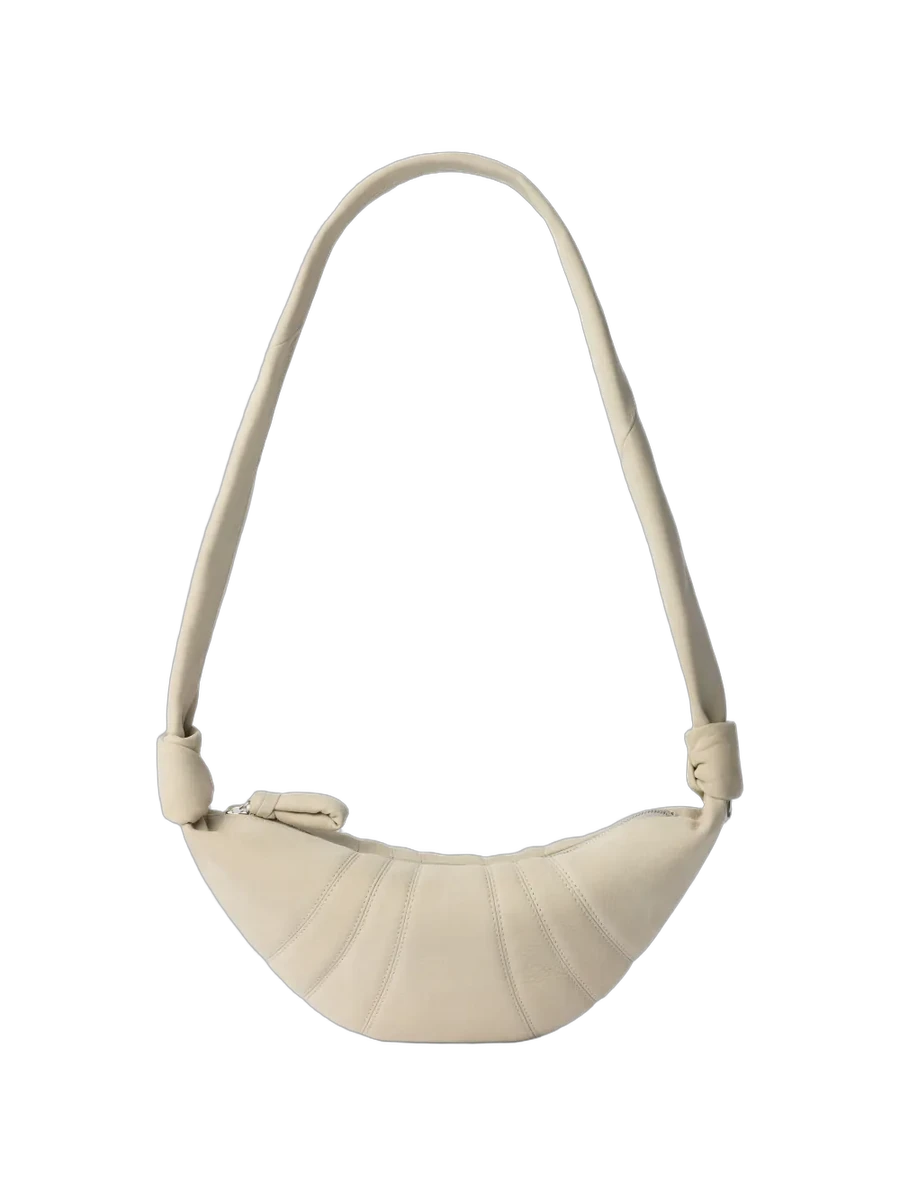 르메르 LEMAIRE Small Croissant Panelled Leather Shoulder Bag 제품 사진 르메르 LEMAIRE Small Croissant Panelled Leather Shoulder Bag 제품 사진