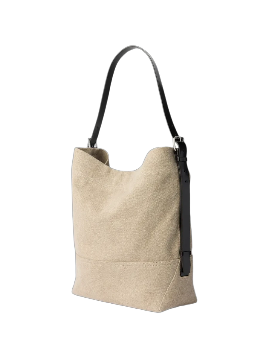 르메르 LEMAIRE leather-trim Tote Bag 제품 사진 르메르 LEMAIRE leather-trim Tote Bag 제품 사진