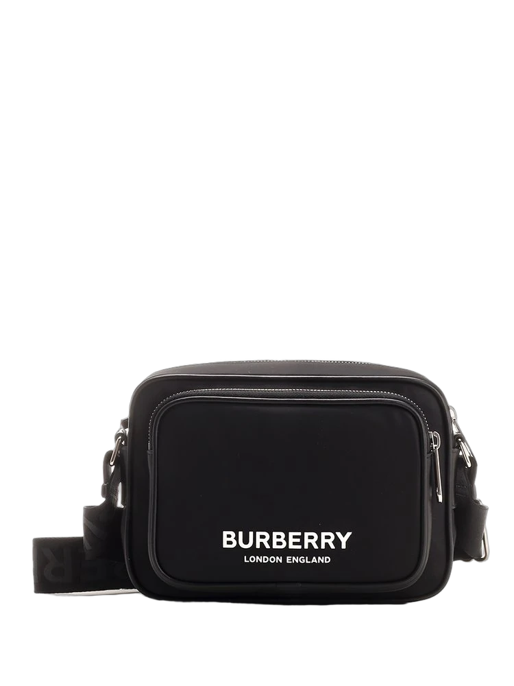 버버리 Burberry 로고 프린트 집업 크로스바디 백 제품 사진