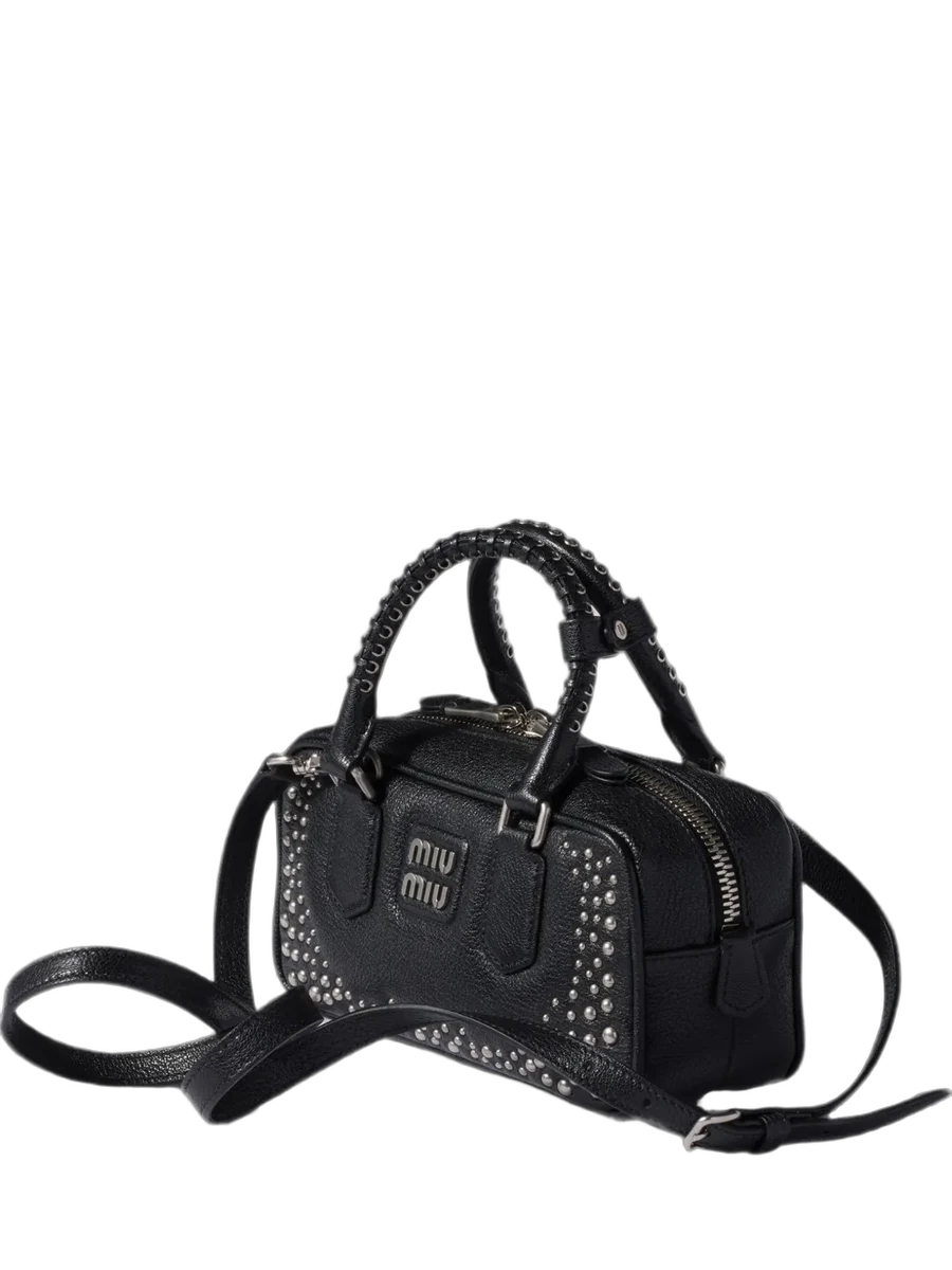 미우미우 Miu Miu Arcadie Studded Leather Bag 제품 사진 미우미우 Miu Miu Arcadie Studded Leather Bag 제품 사진