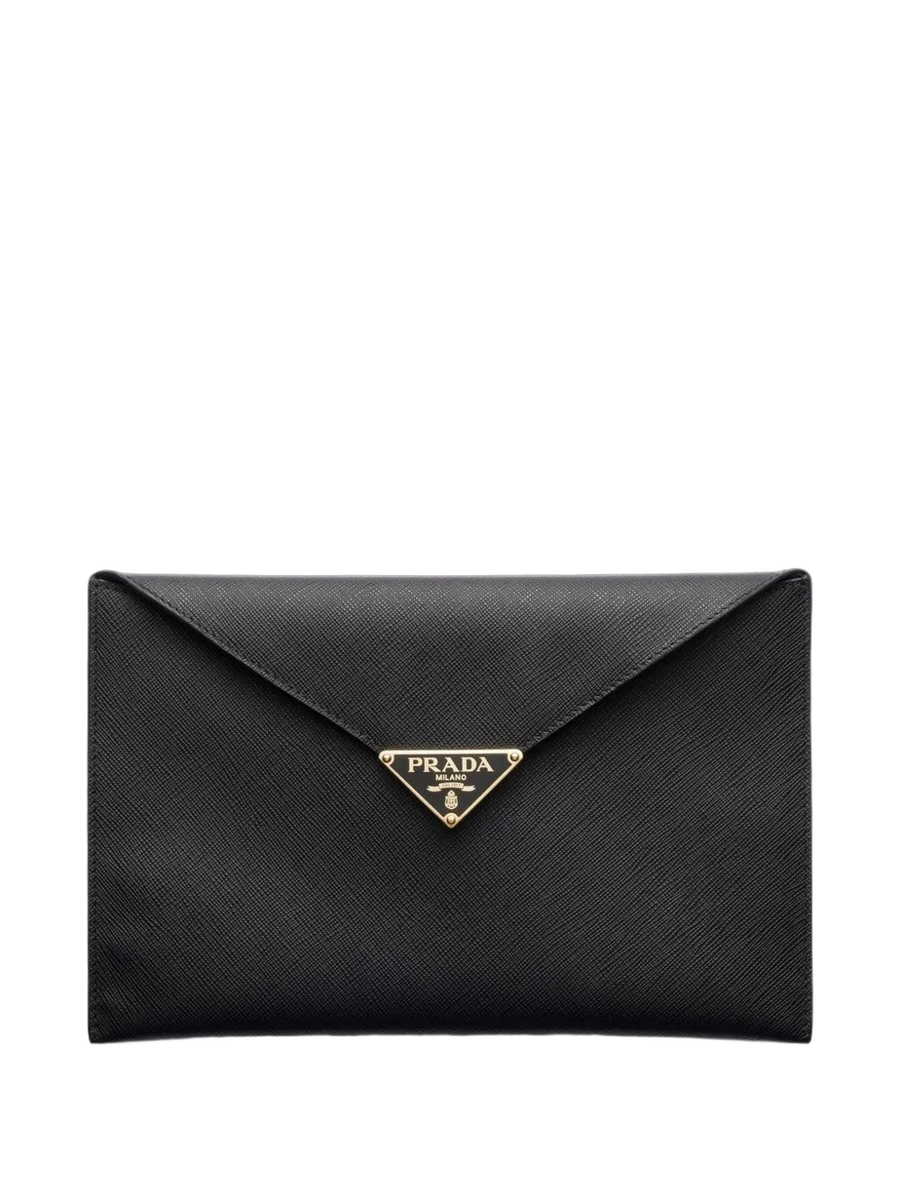 프라다 Prada triangle-logo Envelope Clutch 제품 사진 프라다 Prada triangle-logo Envelope Clutch 제품 사진