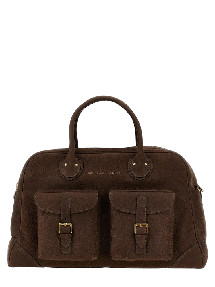 Brunello Cucinelli 위켄더 지퍼 더플백