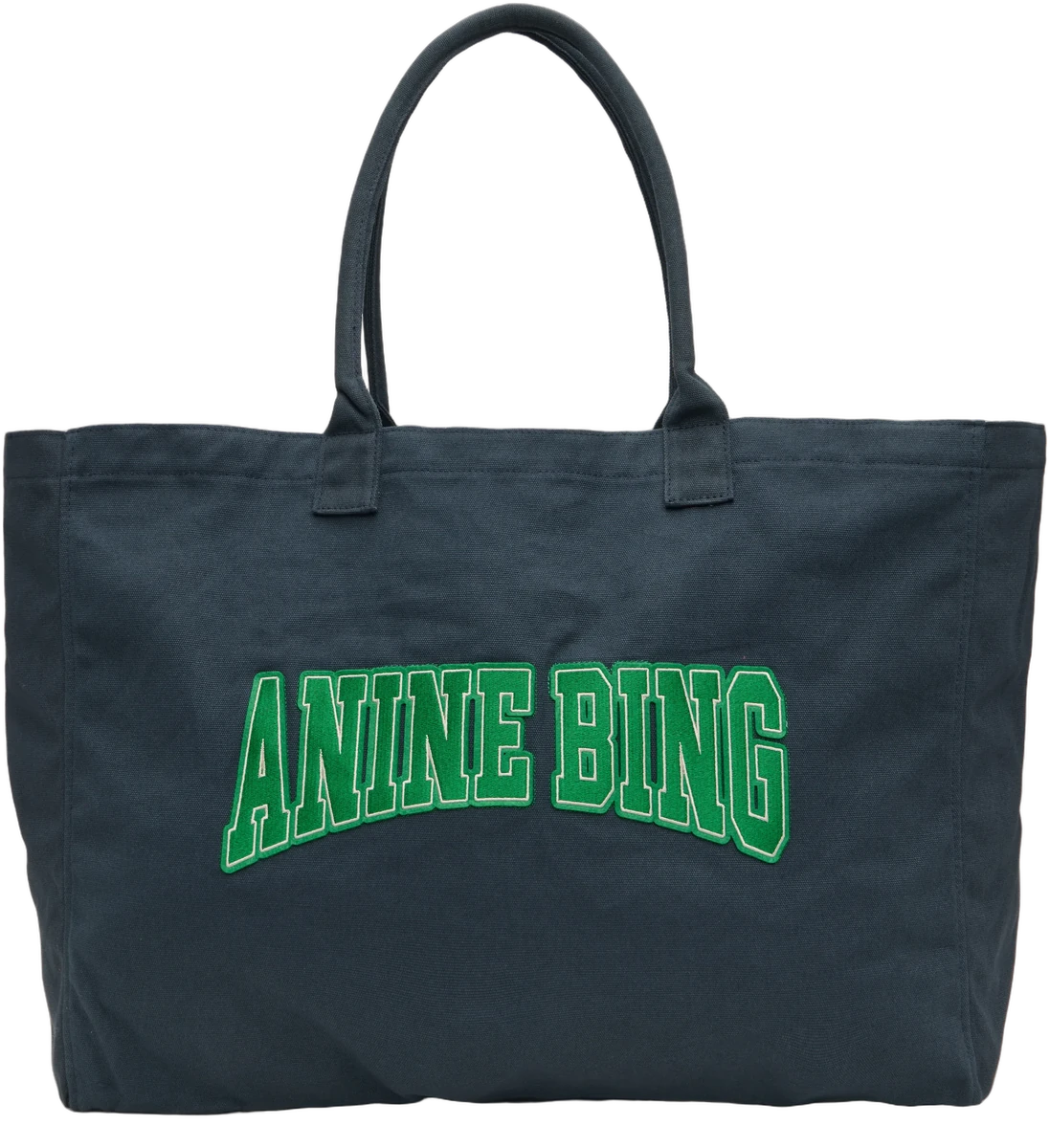 블랙 레오 캔버스 토트백