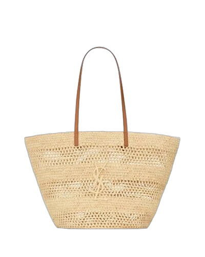생로랑 라피아 소재 PANIER 미디엄 제품 사진 생로랑 라피아 소재 PANIER 미디엄 제품 사진