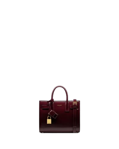 생로랑 페이턴트 가죽 소재의 SAC DE JOUR 나노백 제품 사진 생로랑 페이턴트 가죽 소재의 SAC DE JOUR 나노백 제품 사진