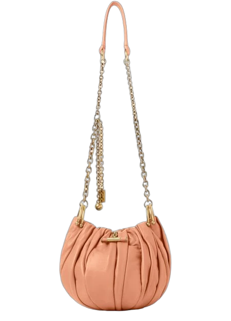 Chloé Plissé clutch bag
