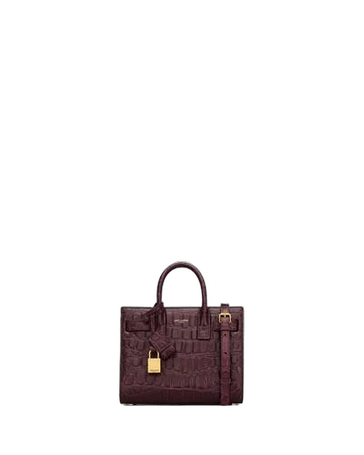 생로랑 엠보싱 크로커다일 가죽 소재의 SAC DE JOUR 나노 데일리 백 제품 사진 생로랑 엠보싱 크로커다일 가죽 소재의 SAC DE JOUR 나노 데일리 백 제품 사진