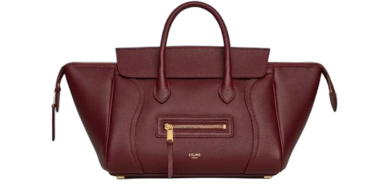 Small New Luggage in grained calfskin