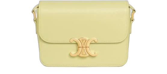 teen Triomphe bag in shiny calfskin