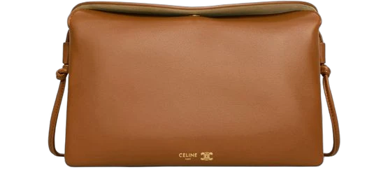 Trio flap in smooth lambskin