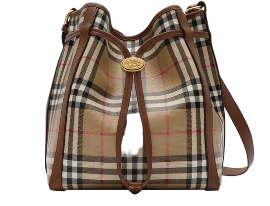 버버리 Mini Check bucket bag 제품 사진 버버리 Mini Check bucket bag 제품 사진